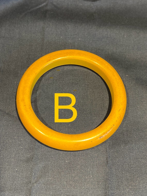 One Bakelite Bangle Bracelet - 8 to Available A B… - image 4