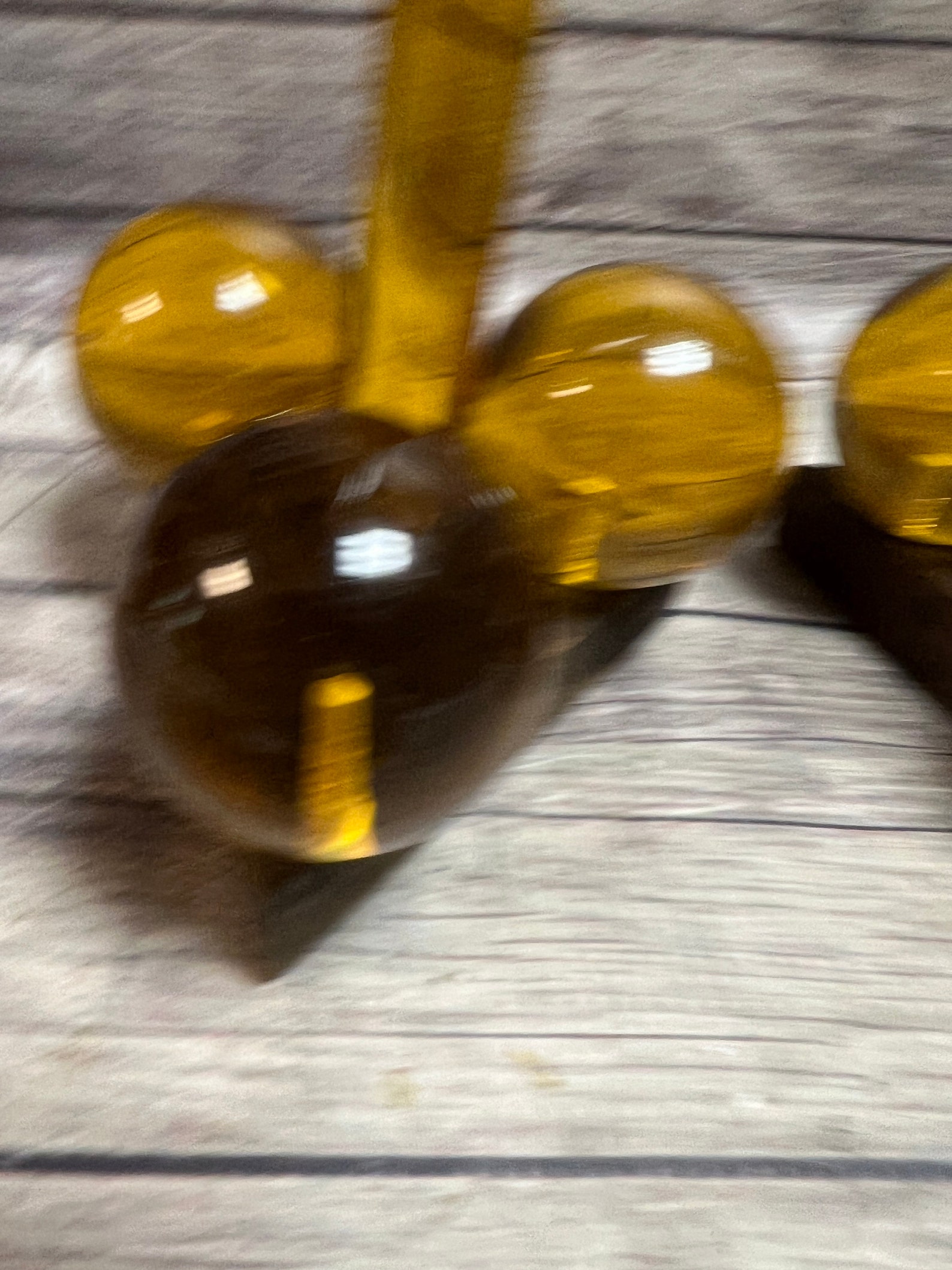 Vintage Lucite Grape Candle Holders With 3 Grapes and 2 Lucite Etsy