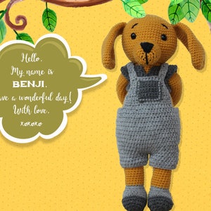 Benji The Dog - Crochet Dog Pattern