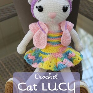 Crochet Pattern: Cat Lucy