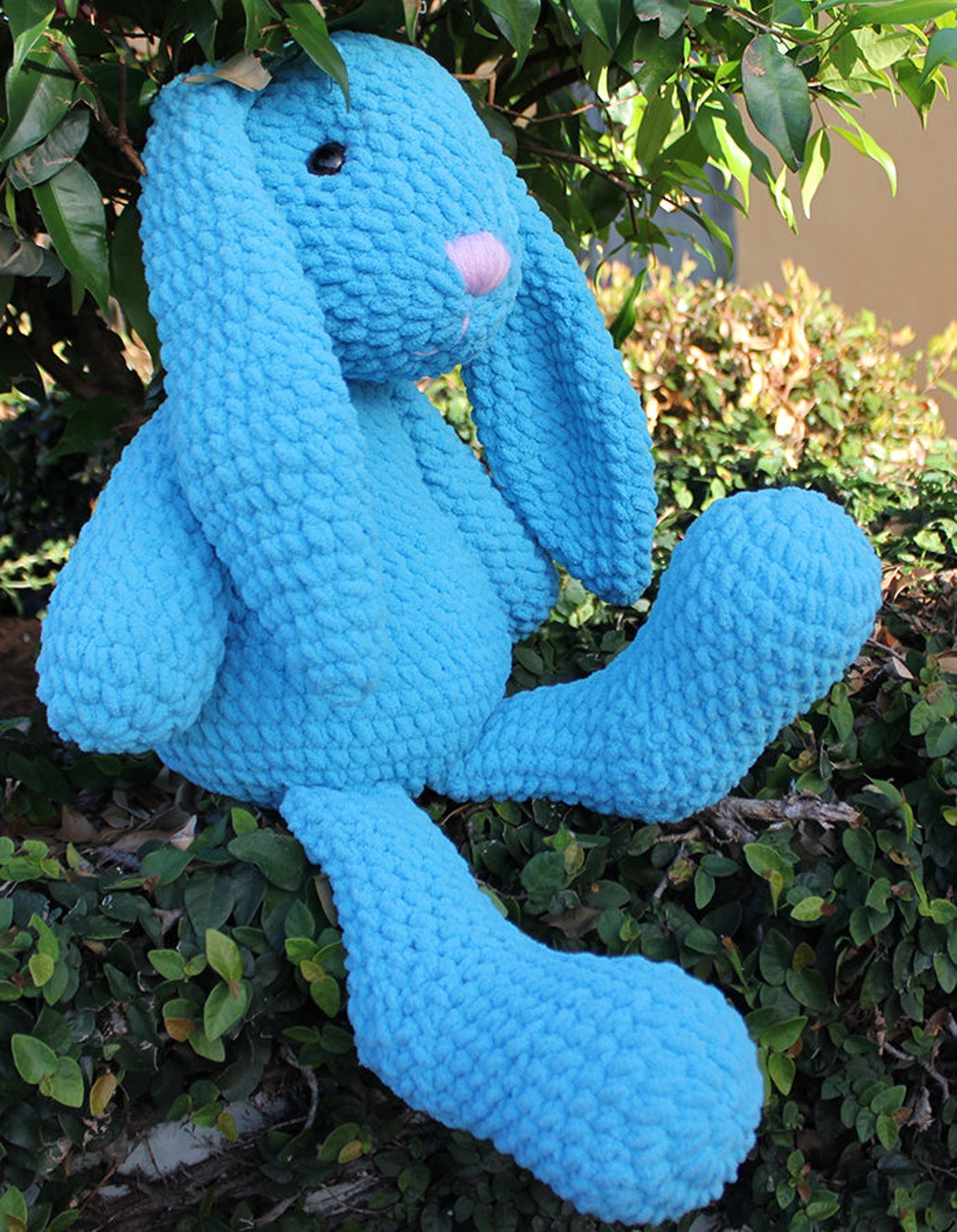 Rusty the Rabbit BIG and Cuddly PDF Crochet Rabbit / Bunny Pattern - Etsy