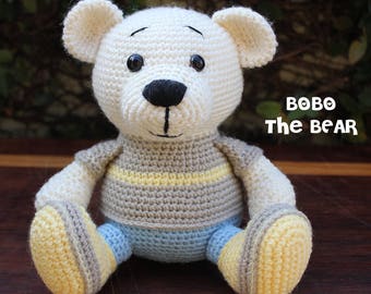 BoBo The Bear | Crochet Bear Pattern