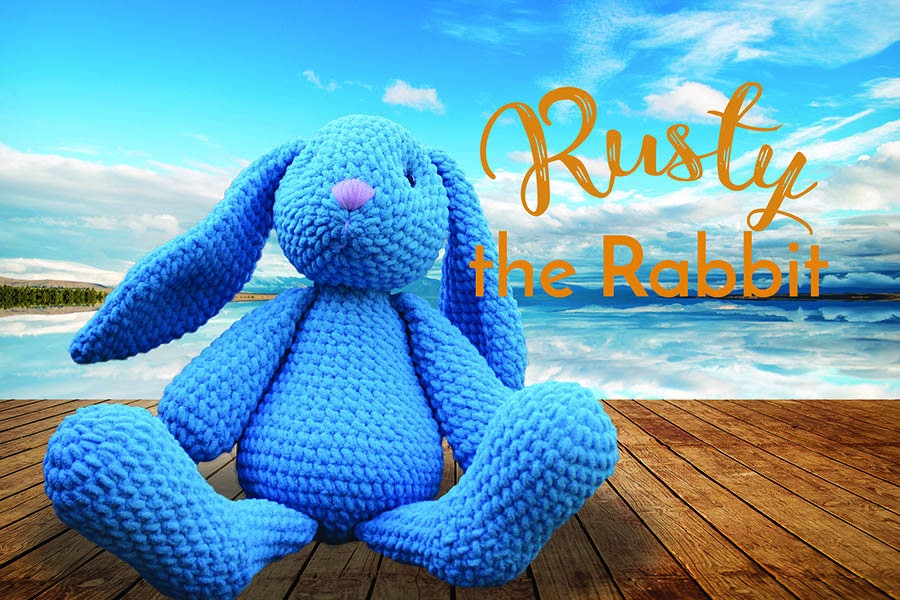 Rusty the Rabbit BIG and Cuddly - PDF Crochet Rabbit / Bunny Pattern - Etsy