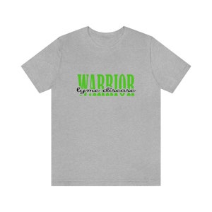 Lyme Disease Warrior Unisex Jersey Short Sleeve Tee