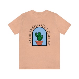 Prickly Flare Day, Cactus Unisex Jersey Short Sleeve Tee