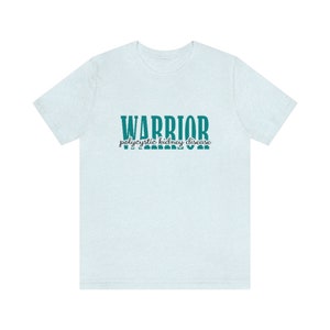 Polycystic Kidney Disease Warrior Unisex Jersey Short Sleeve Tee