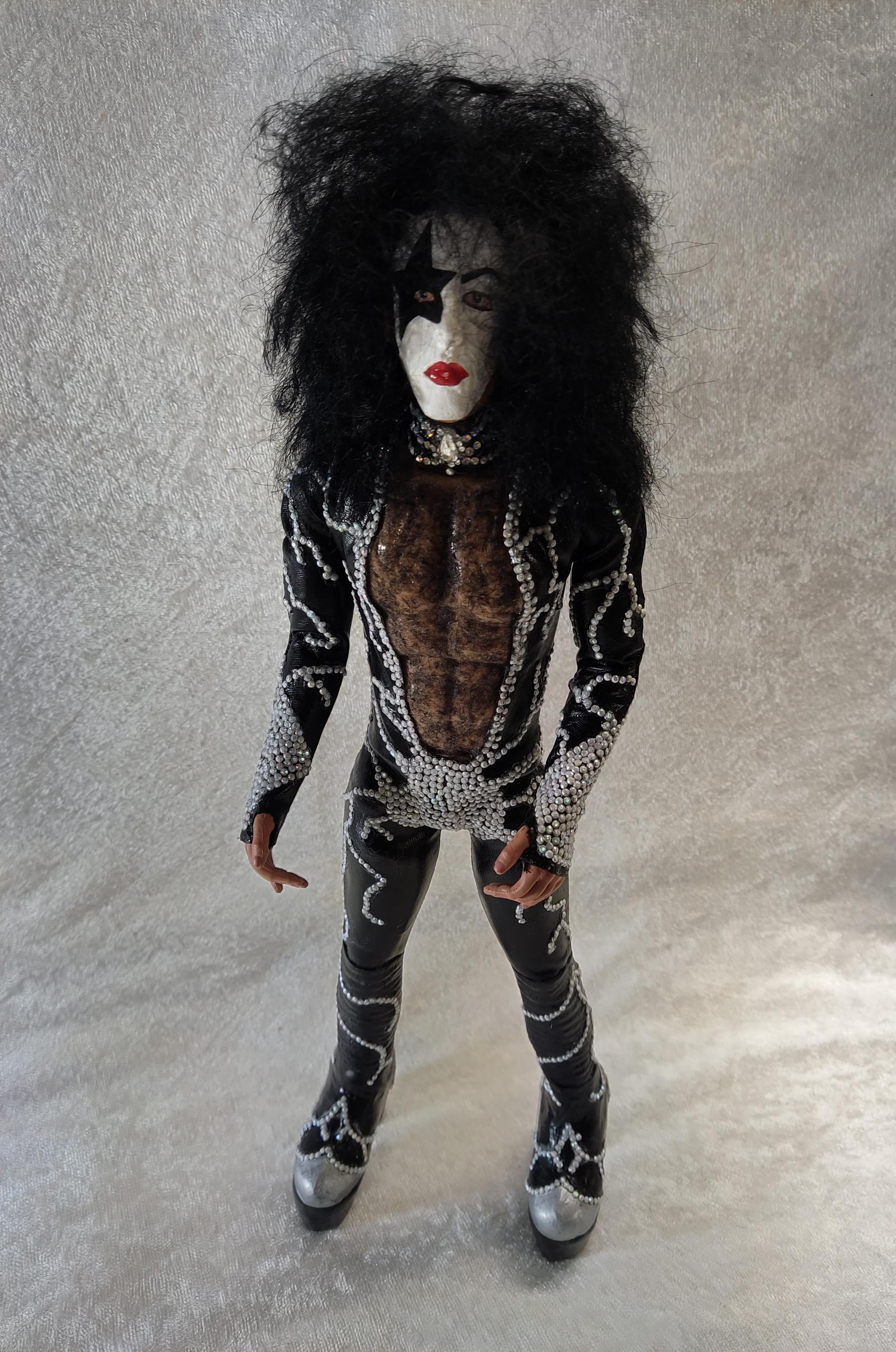 KISS Paul Stanley Destroyer 1976 Custom 1:6 Scale Replica