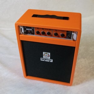 Orange British Amplification Miniature Bass Replica Guitar Mini 1/6 Scale Amp