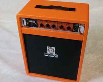 Orange British Amplification Miniature Bass Replica Guitar Mini 1/6 Scale Amp