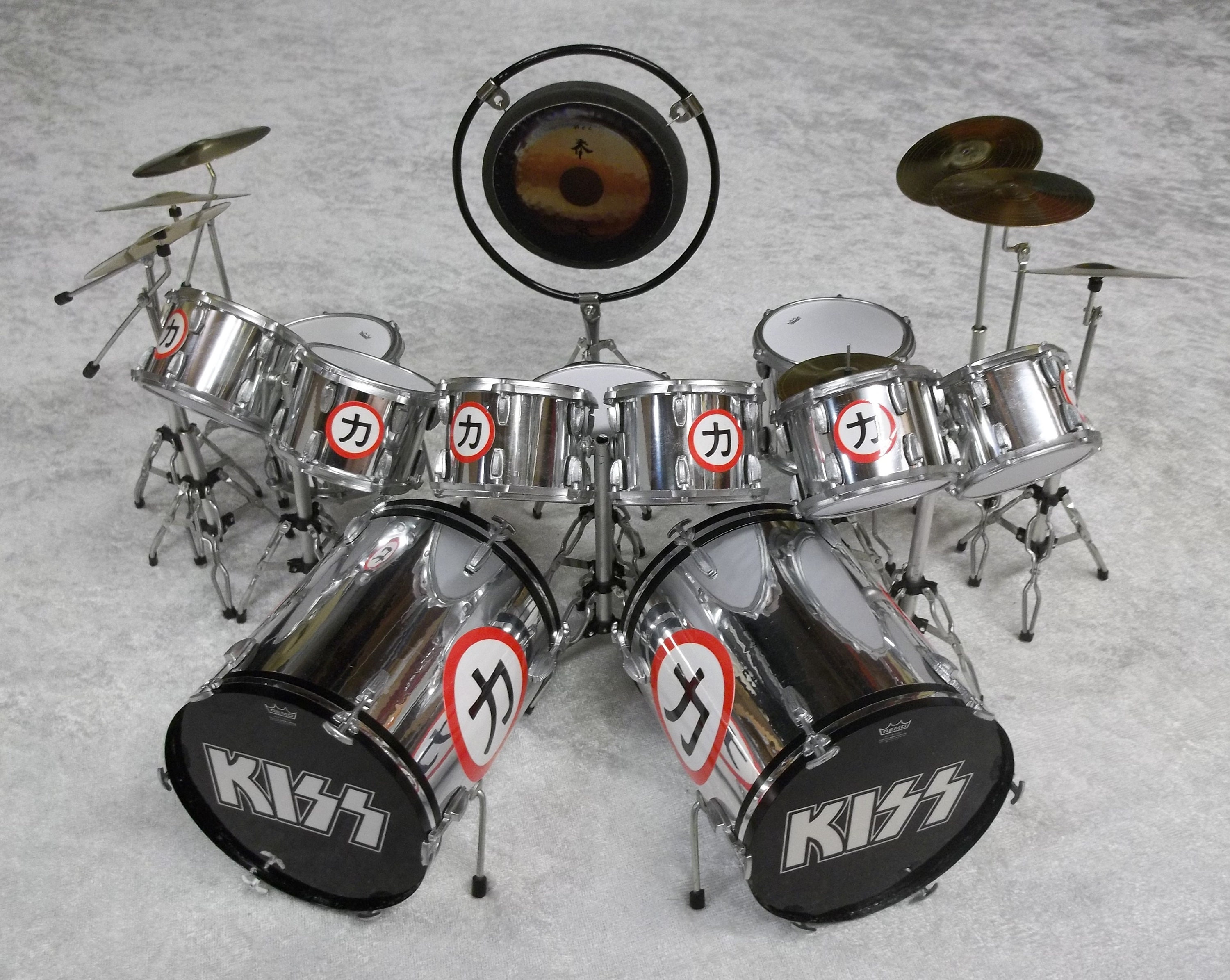 【KISS/フィギュア】エリック・カー CREATURES ドラムセット付 キッス エリック カー フォー メゴ 1:6 レプリカ フィギュア