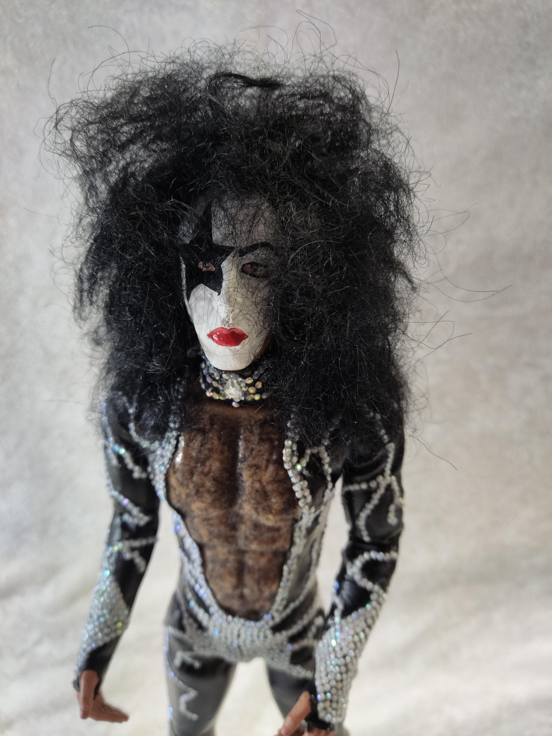 KISS Paul Stanley Destroyer 1976 Custom 1:6 Scale Replica
