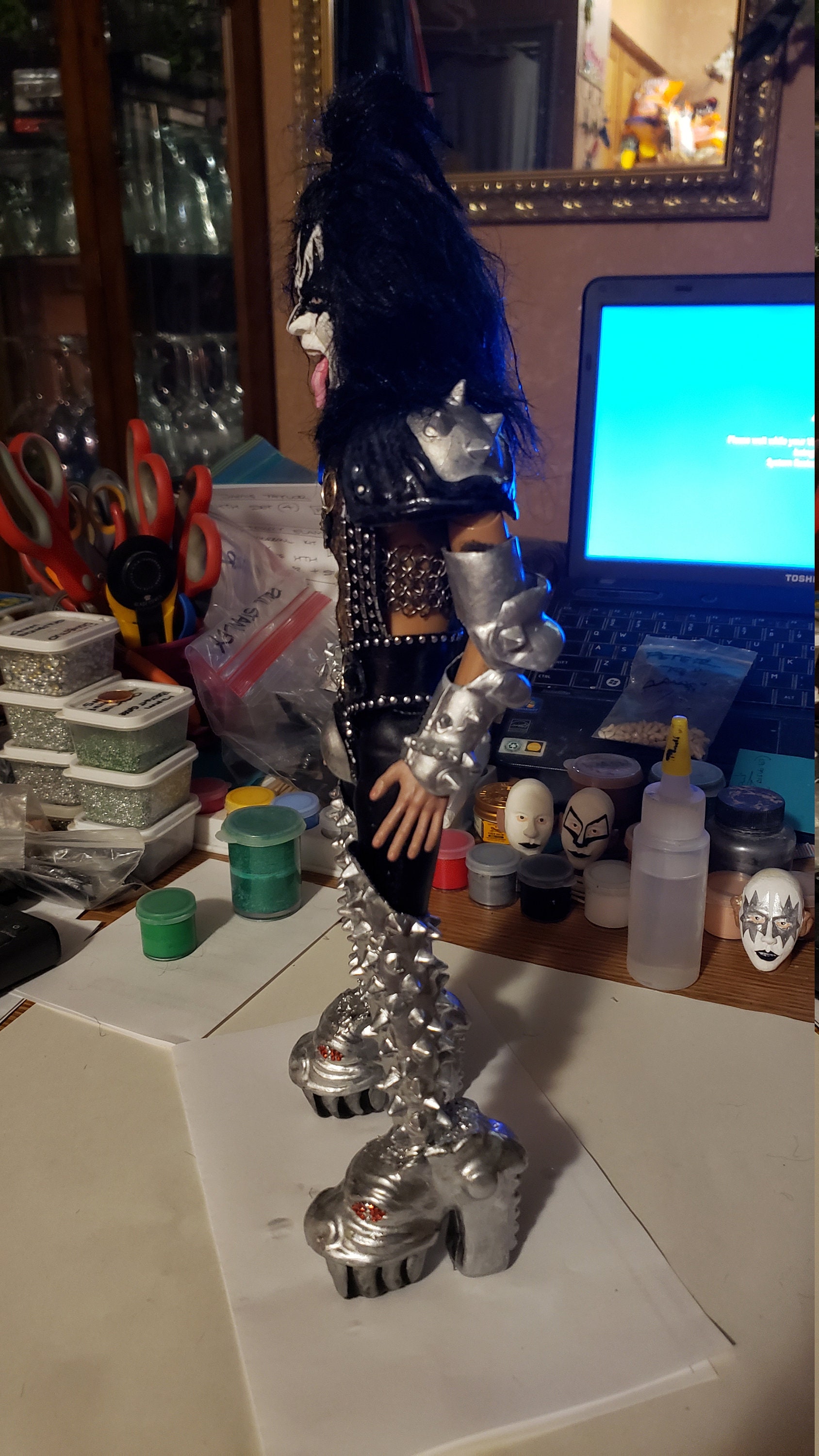 KISS 12″ Action Figure Gene Simmons / The Demon “Destroyer