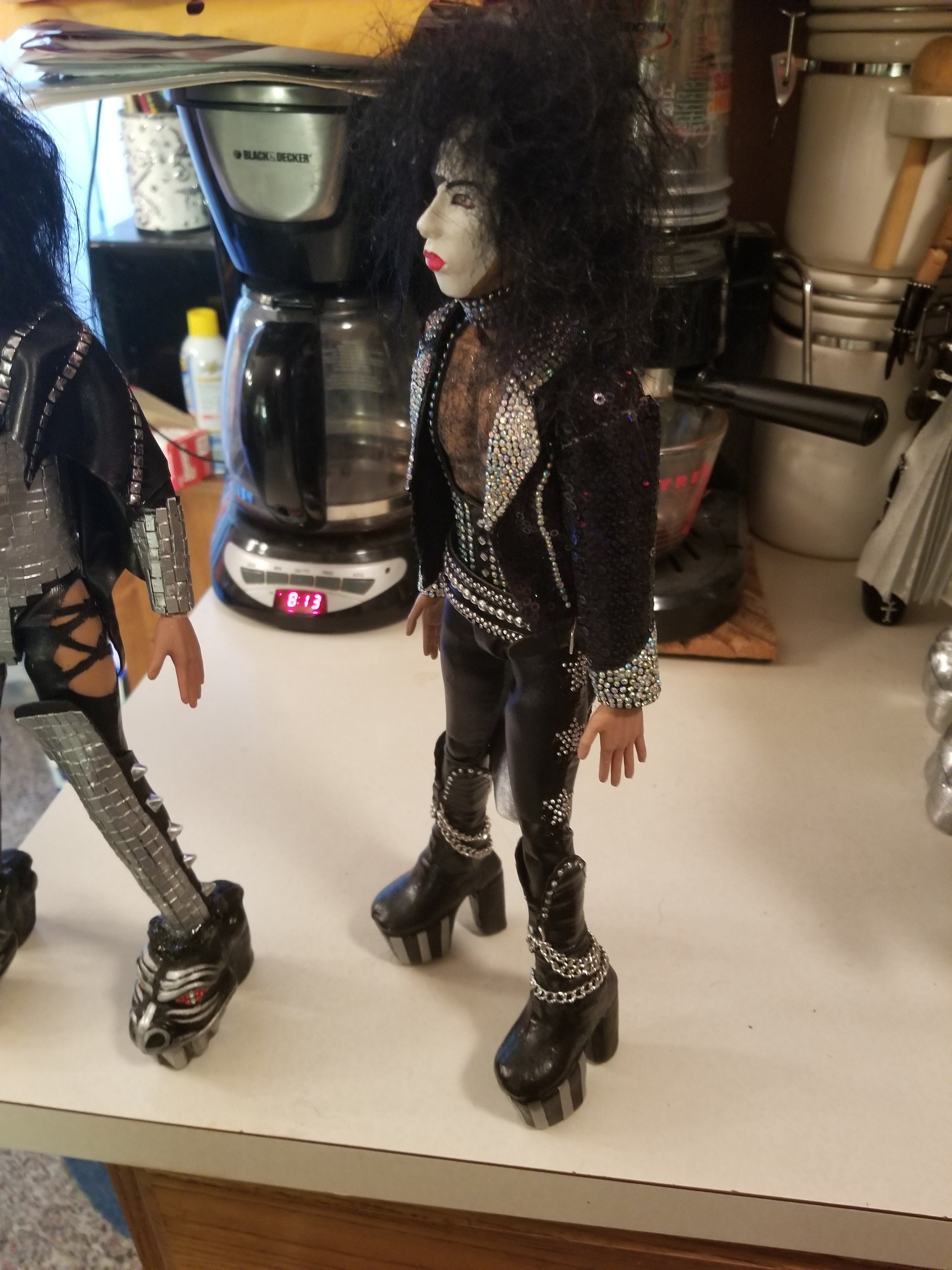KISS Paul Stanley Love Gun 1977 Custom 1/6 Scale Replica