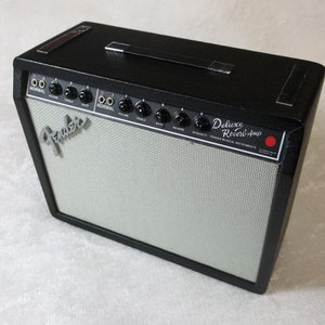 Fender Reverb-versterker, alleen replica miniatuurmodel handgemaakte elektrische gitaarversterker