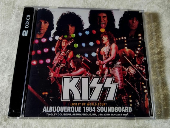 KISS Lick It up Alive 1984 Live Vincent Carr Soundboard CD - Etsy