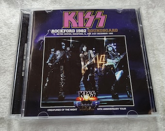 KISS Creatures Alive New Years Eve Live 1982 Concert Tour Soundboard Double 2 CD