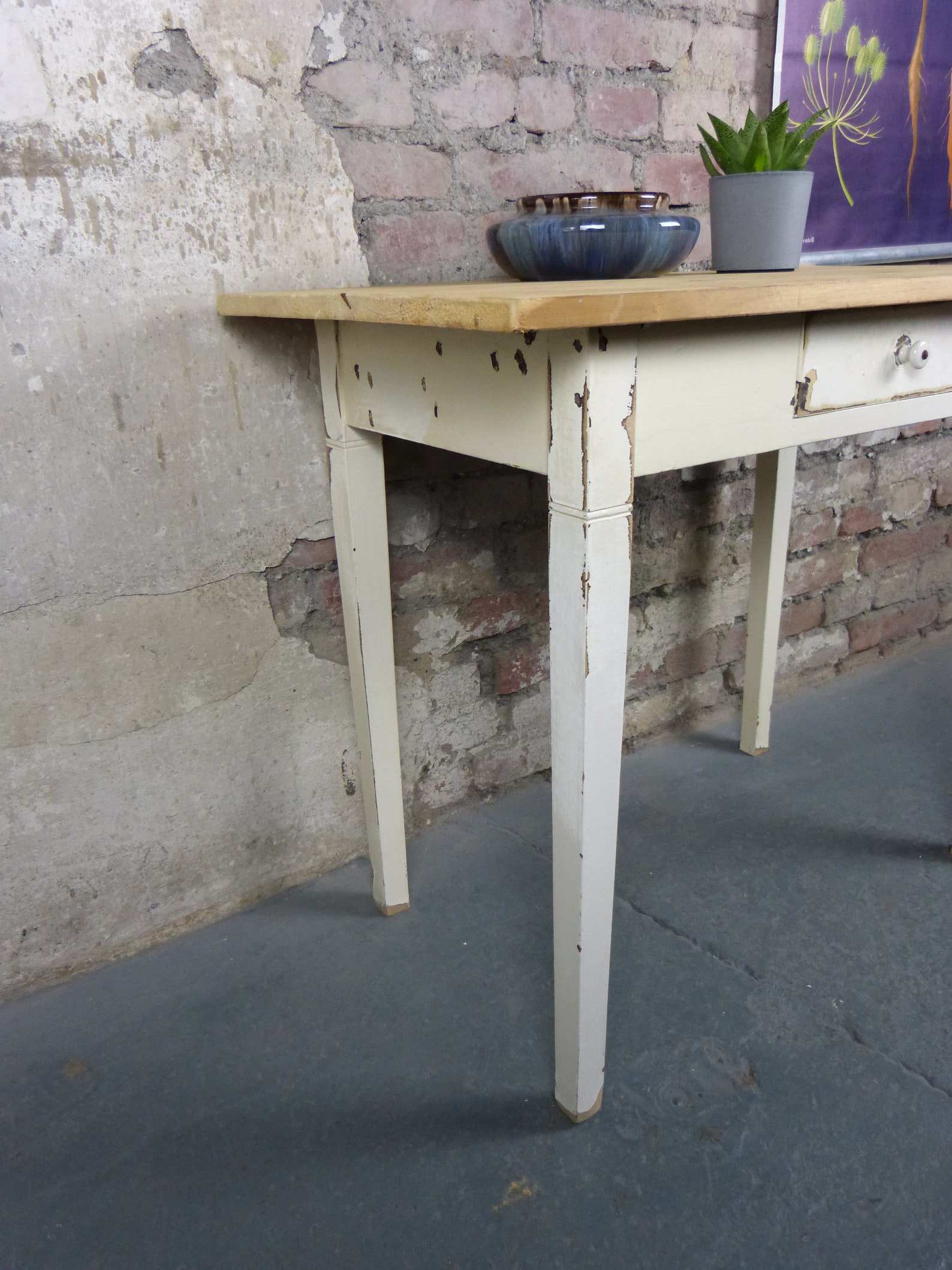 Vintage Esstisch Küchentisch Tisch Holztisch Schreibtisch