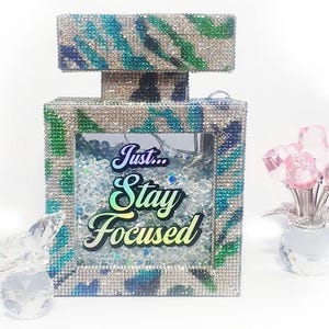 Bling Perfume Bottle Custom Decor Bling Perfume with lights