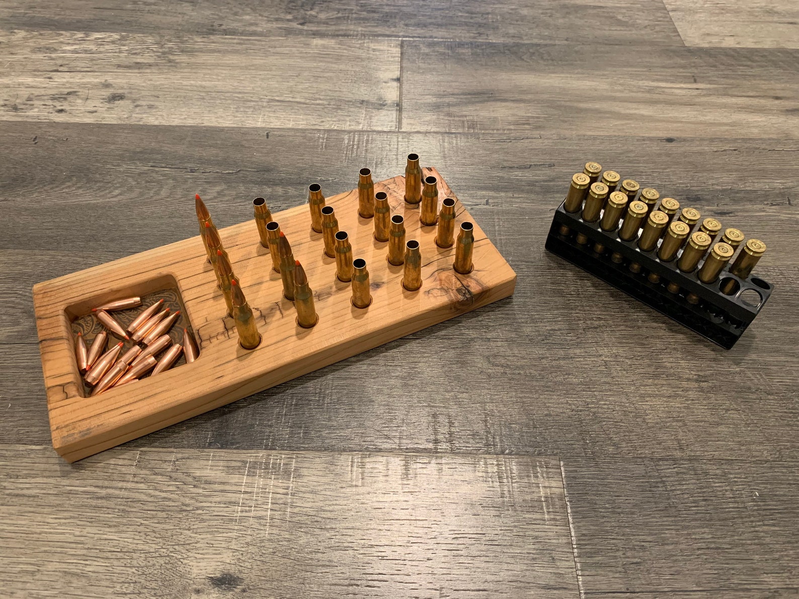 Wood Reloading Block Shell Holder Etsy