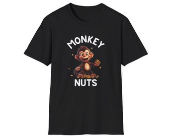 Monkey Nuts - Unisex Softstyle T-Shirt