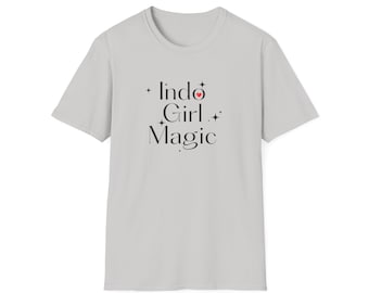 Indo Girl Magic - Unisex Softstyle T-Shirt, Indo Girl, Indonesian, Indo Pride