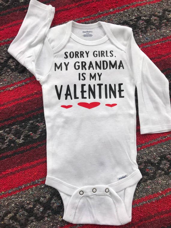 Download Onesie Sorry Girls My Grandma Is My Valentine Etsy