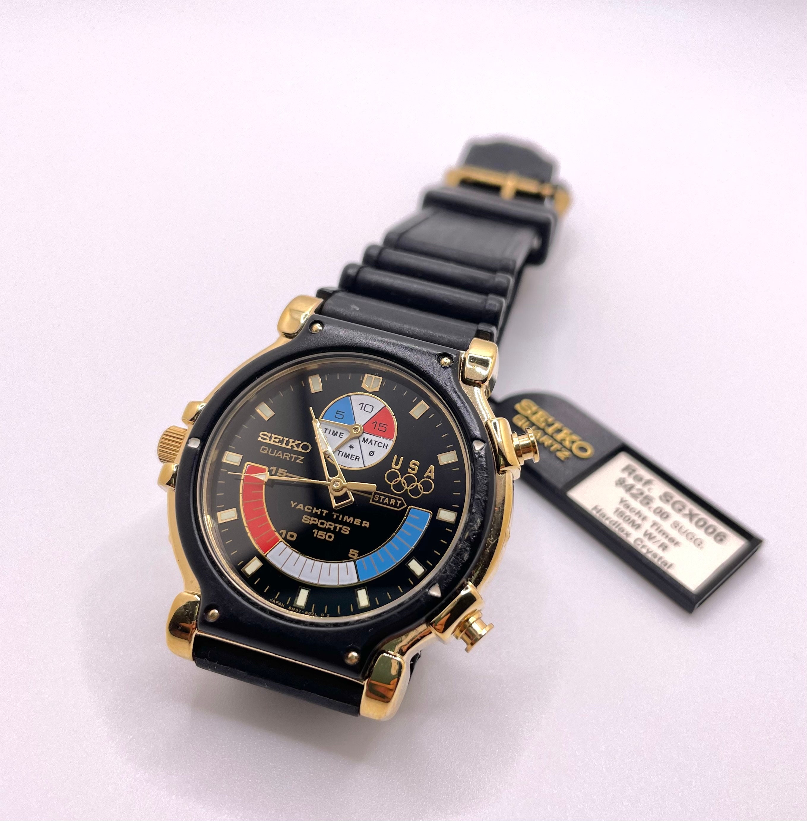 1991 Seiko 8M37-8019 Olympic Edition Yacht Timer Sports 150 - Etsy 1991 Seiko 8M37-8019 Olympic Edition Yacht Timer Sports 150 - Etsy