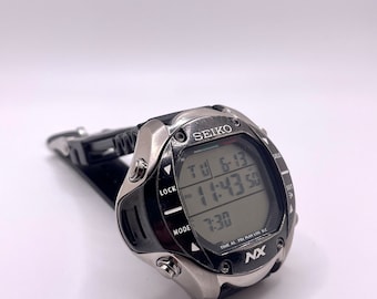 Preowned Seiko DH33-4A00 Scuba Diving Computer NX Digital Watch