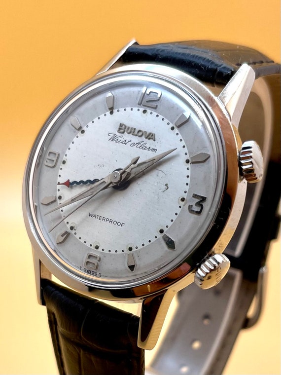 Bulova Wrist Alarm Watch 1960s