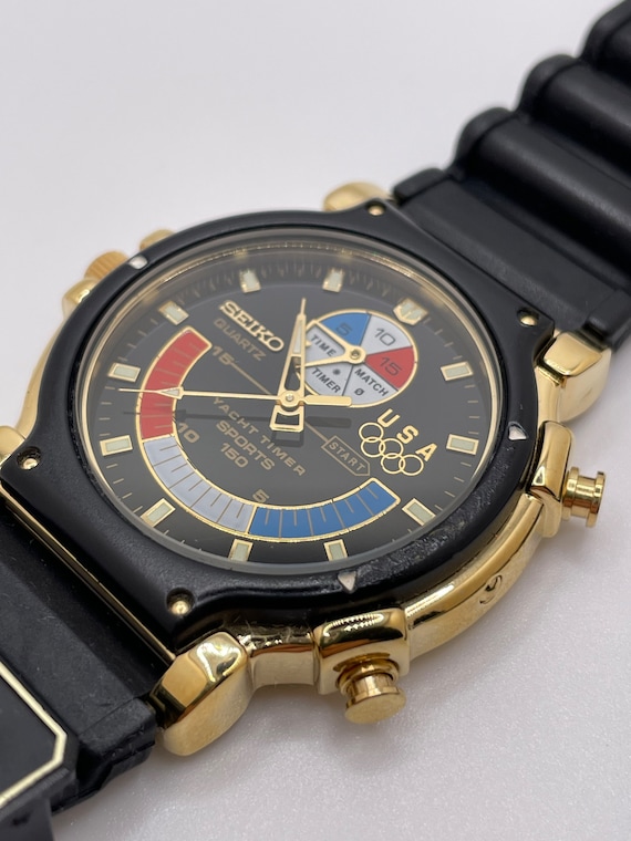 1991 Seiko 8M37-8019 Olympic Edition Yacht Timer Spor… - Gem