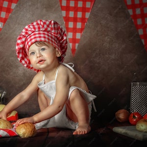 Digital Backdrops for Photographers / Photoshop / Backgrounds and Overlays/  Italian Chef