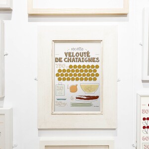 Recettes illustrées : Menu ardéchois – 3 affiches 30x40