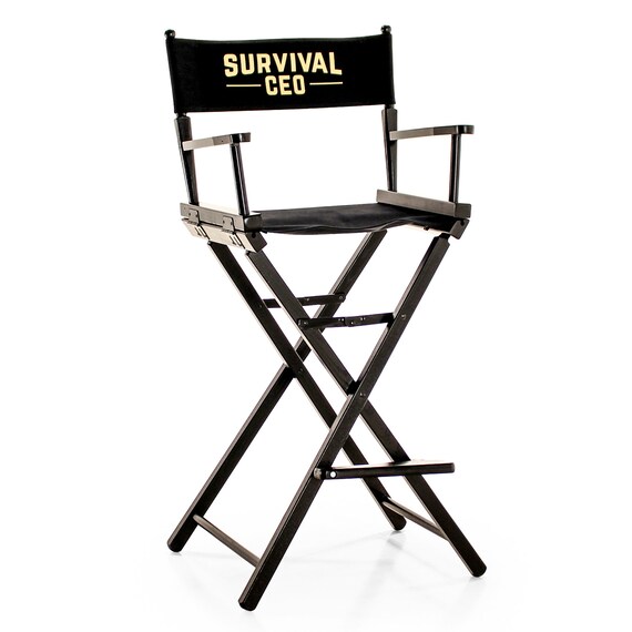 Personalized Directors Chair Your logo or name printed on Etsy