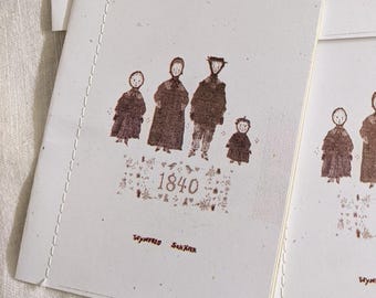 1840, c. 2023 SECOND PRINT EDITION. Risograph-Printed by Friendship Print Guild 2026.