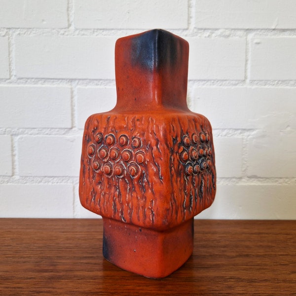 Fohr 385/30 Vase Fat Lava West-Germany, 1970s