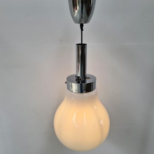 Mazzega Style Bulb Pendant Lamp, 1970s Space Age image 8