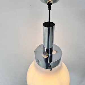 Mazzega Style Bulb Pendant Lamp, 1970s Space Age image 9