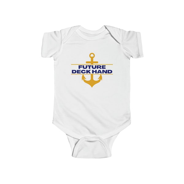 Below Deck Deck Hand Baby Onesie