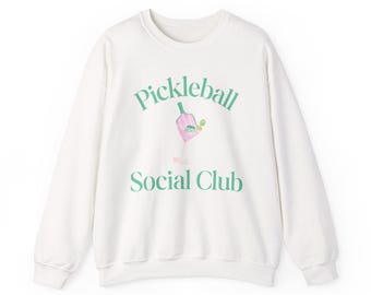 Suéter de Pickleball - Pickleball Social Club Cuello Redondo