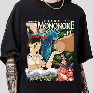 ヴィンテージ 1997 もののけ姫 アニメ Tシャツ L - Etsy 日本