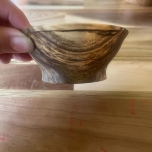 Spalted Hackberry bowl food safe