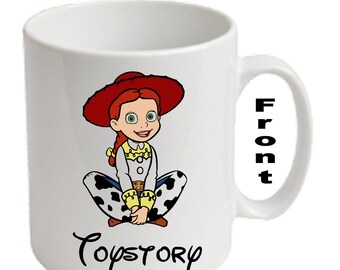 Personalised Jessie ~ TOY STORY Printed Mugs ~ Any Name Age Relation Occasion etc