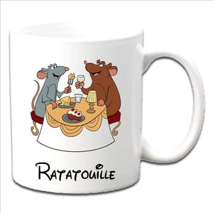 Personalised Remy & Emille ~ RATATOUILLE Printed Mugs ~ Any Name Age Relation Occasion etc