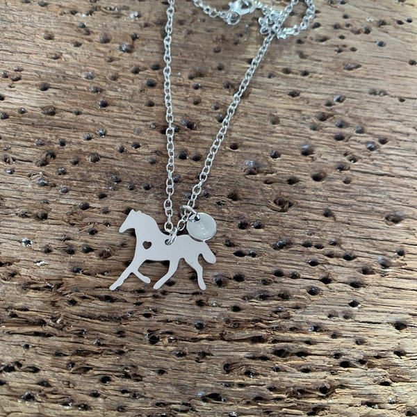 Personalized Horse Necklace