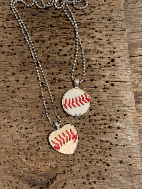 Baseball or Softball Personalized Necklace