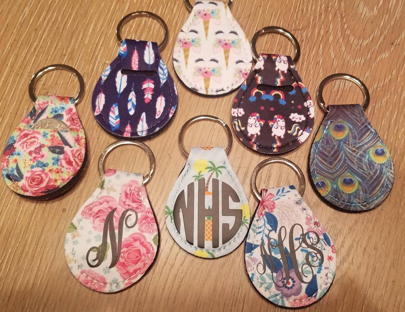 Aldi Quarter Keychain Holder Quarter Holder Monogrammed Etsy