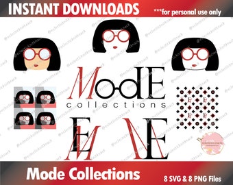 Mode Collections Bundle | SVG PNG | Instant Download ***Personal use ONLY***