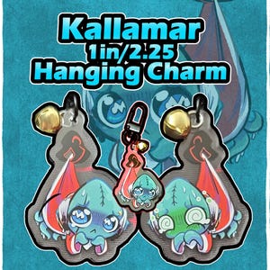 Cult of the Lamb Kallamar 1in Acrylic Hanging Charm