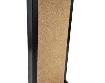 2-sided Revolving Cork Board Countertop Display, (17 1/2 x 8 Inches)