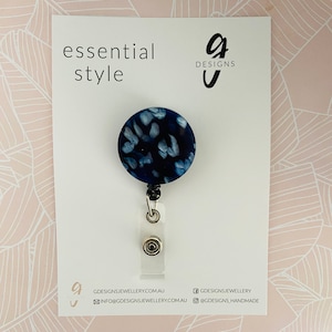 Carrete retráctil para credencial - Credencial de enfermera - Porta credencial - Pase de seguridad - Cordón - Clip - Regalo de graduación para enfermeras y médicos